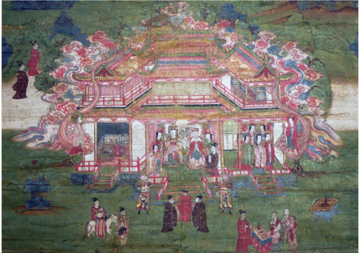 Fragment of a Manichaen Mandala