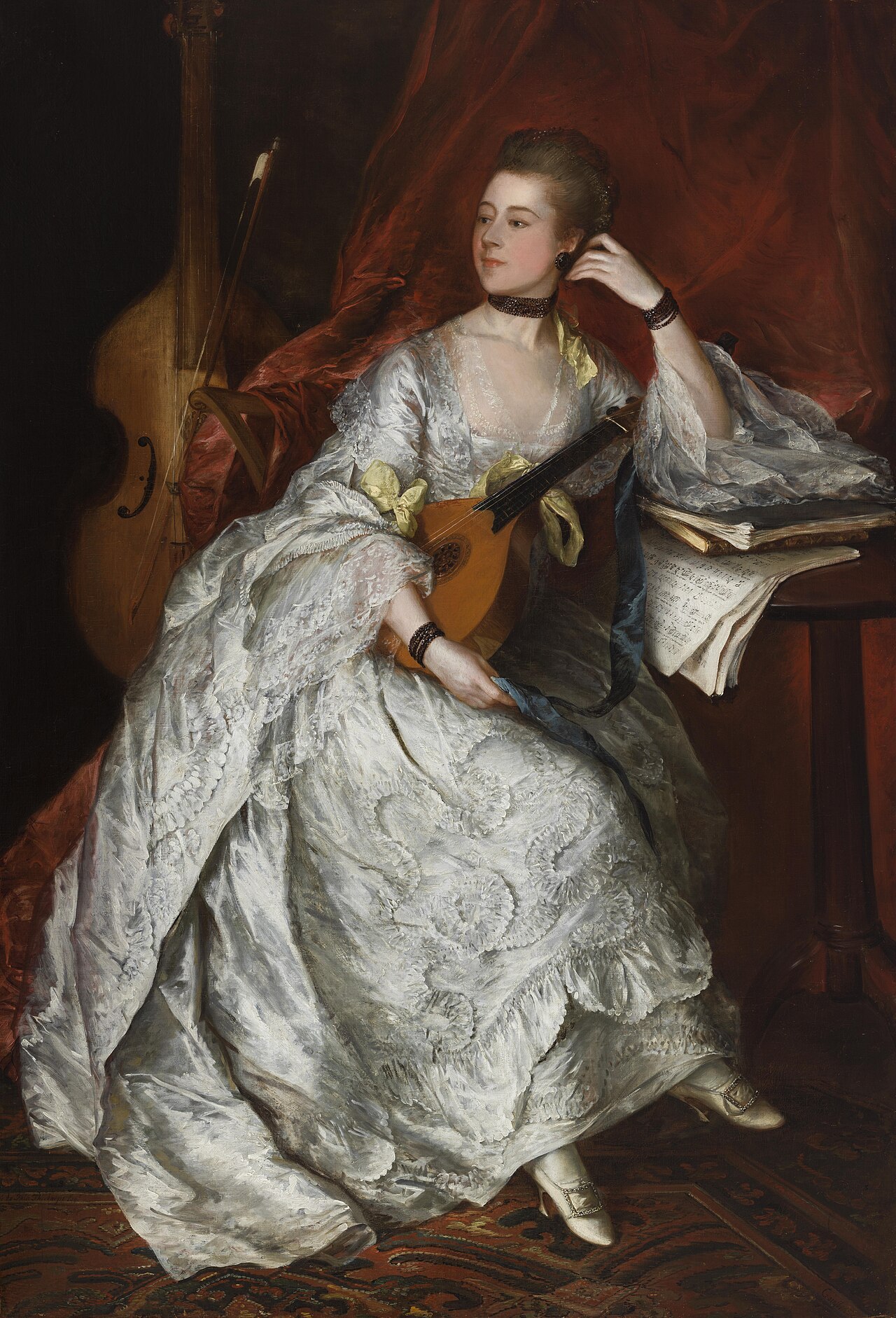 Portrait of Ann Ford (later Mrs.Philip Thicknesse)
