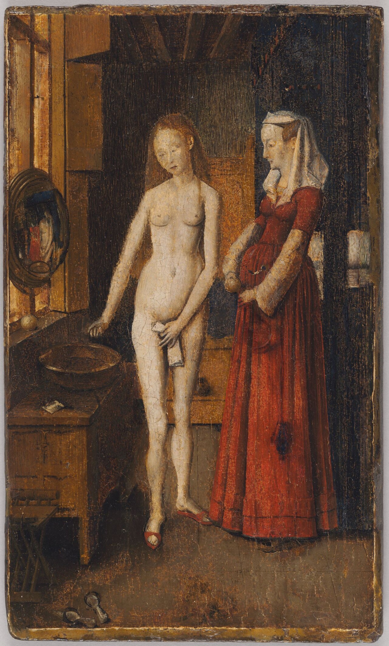 Woman Bathing