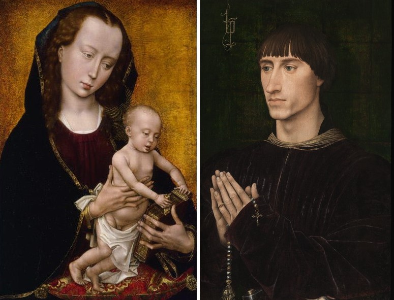 Diptych of Philip de Croÿ with The Virgin and Child