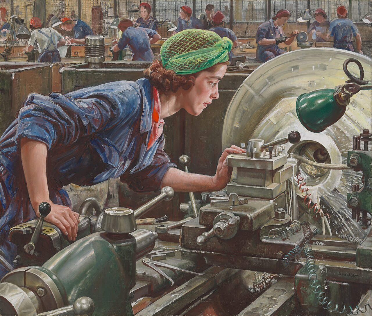 Ruby Loftus Screwing a Breech Ring