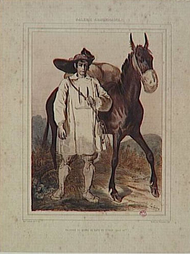 Travelling Salt Pan Worker from Bourg-de-Batz