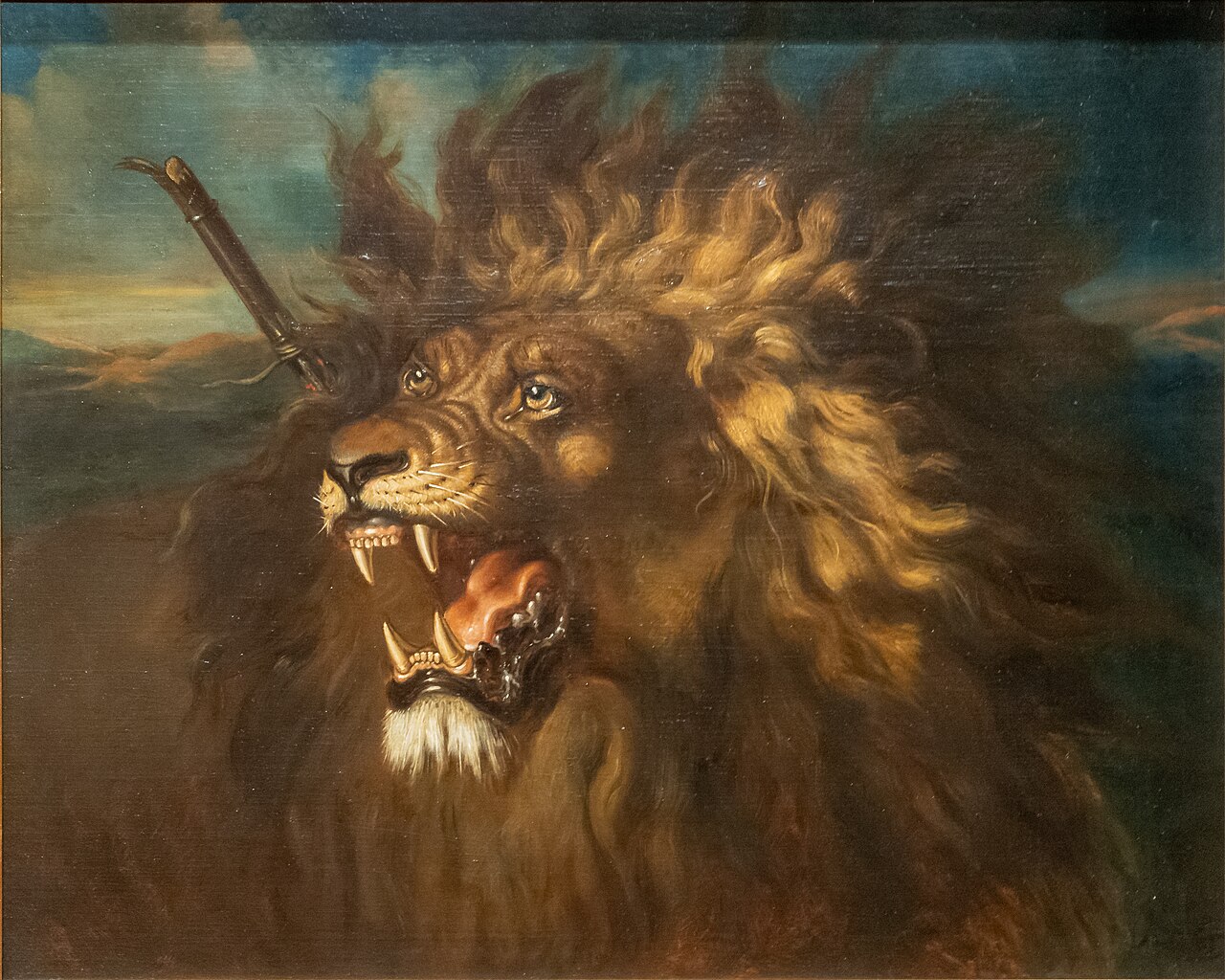 Wounded Lion