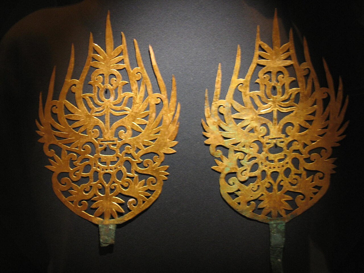 Gold Diadem Ornaments of the Queen Consort of King Muryeong