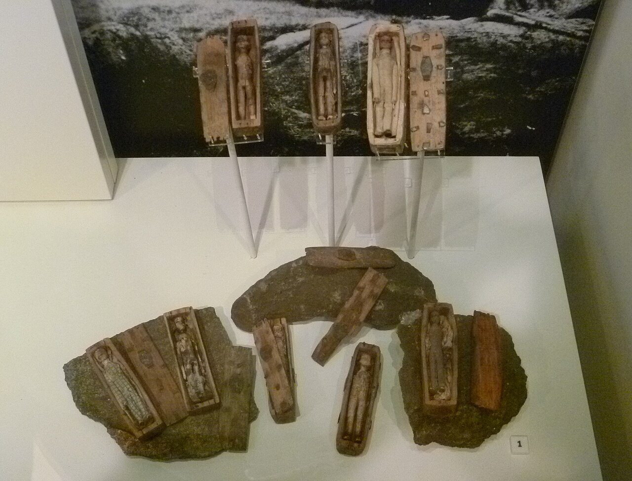 miniature coffins