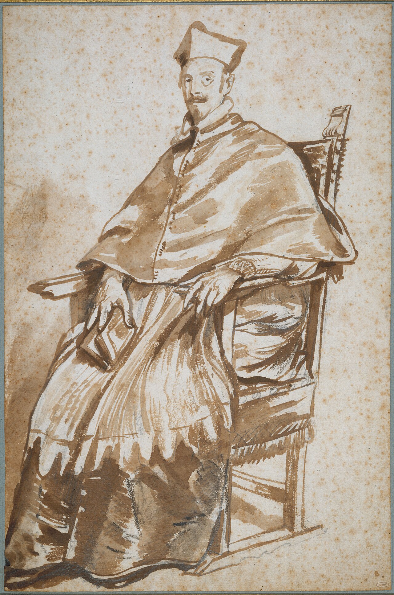 Portrait of Cardinal Bentivoglio (Lugt 28)