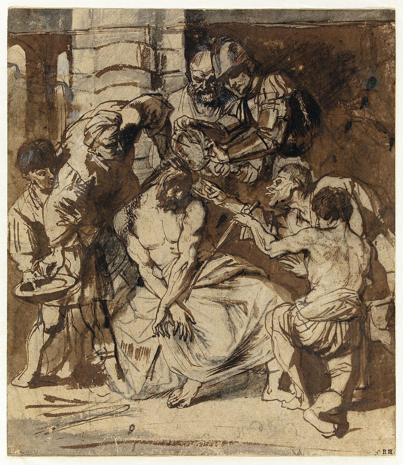 The Crowning with Thorns (Lugt 27)
