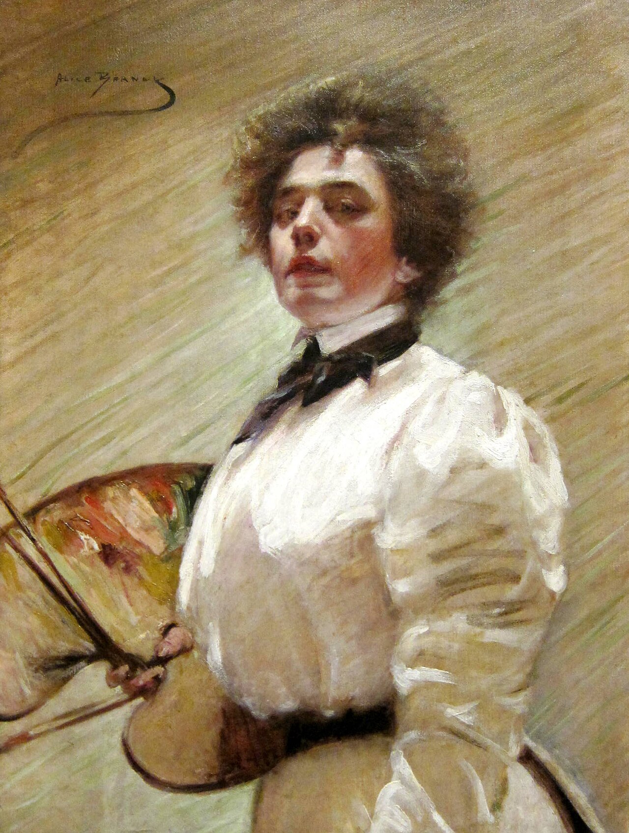 Self-Portrait with Palette