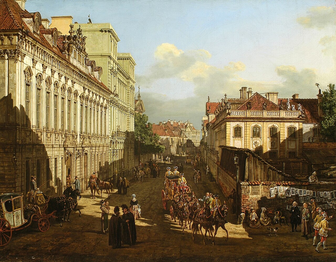 Miodowa Street in Warsaw