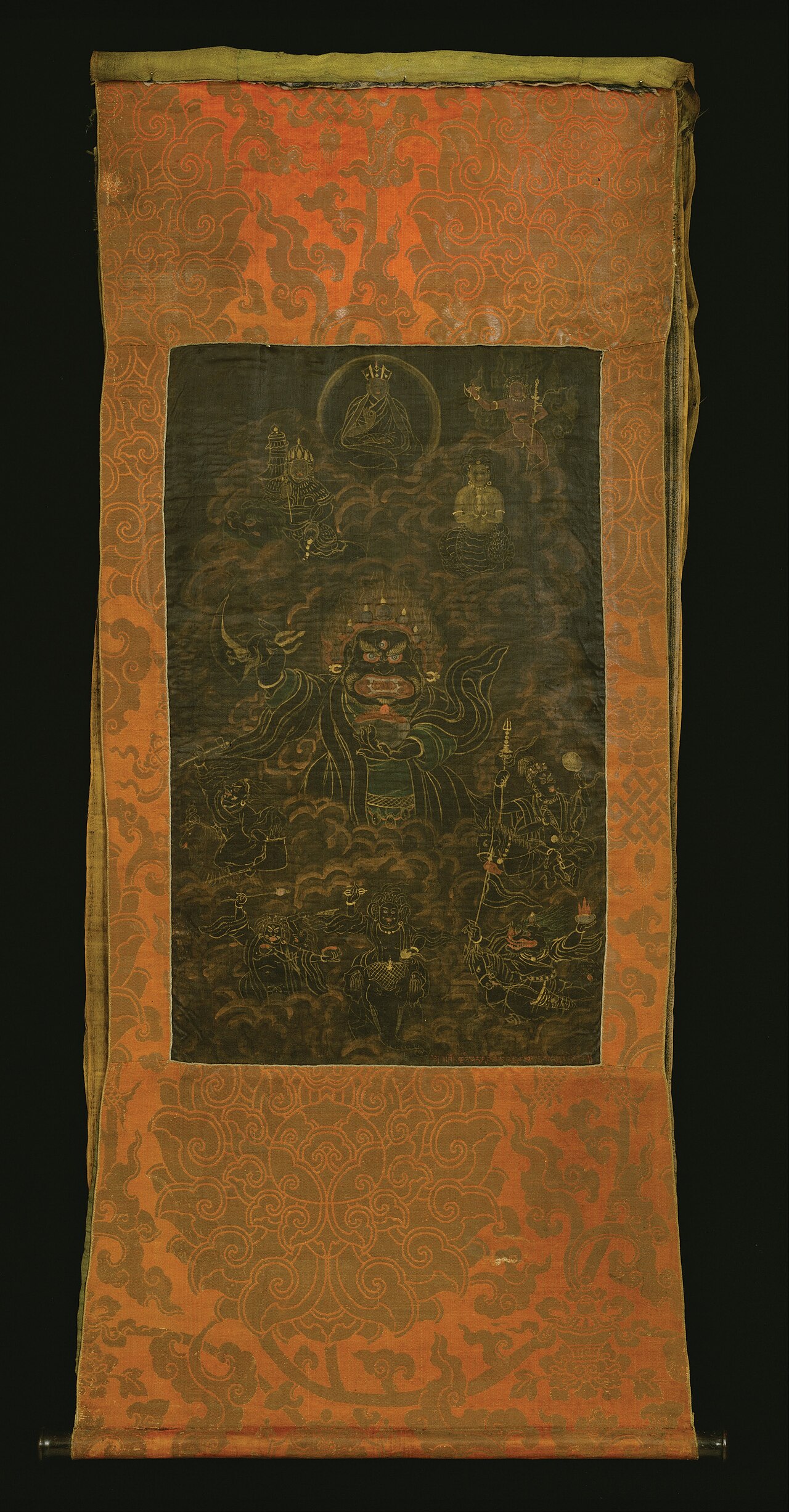 Black Cloak Mahakala or Bernag Chen