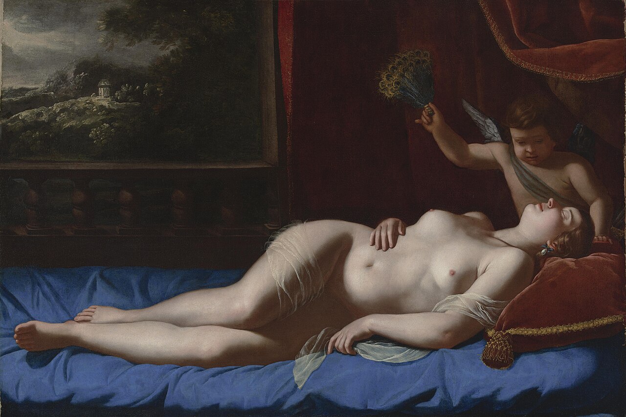 Venus and Cupid (Sleeping Venus)