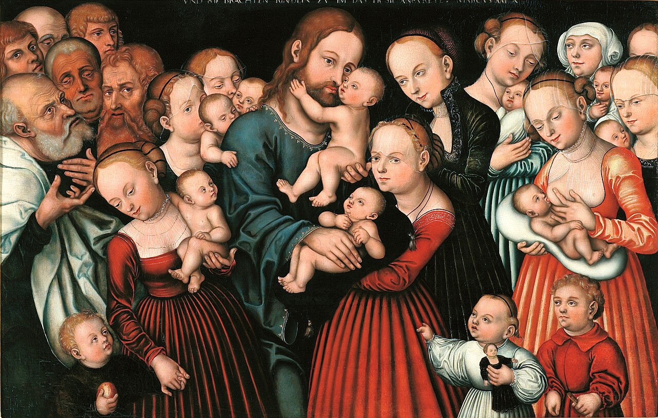 Christ blessing the children